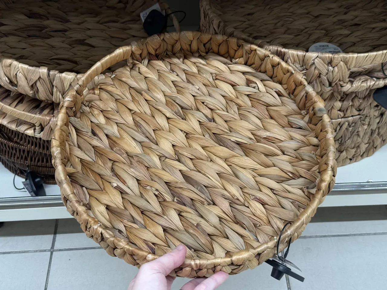 Поднос с ручками