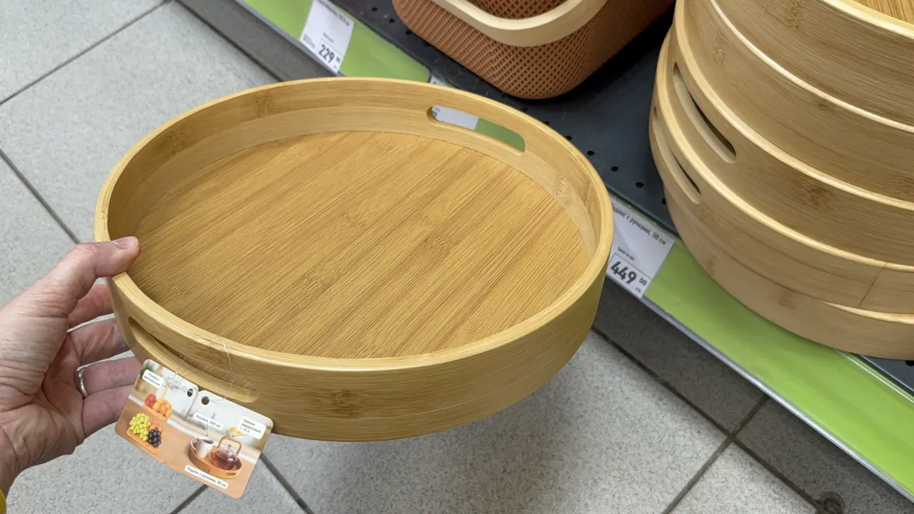 Поднос с ручками